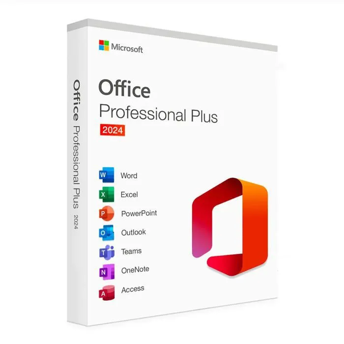 OFFICE 2024 PRO PLUS — Clé d’activation + Téléchargement instantané | Licence officielle (Windows)